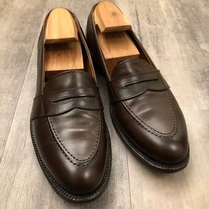 Alden full strap loafers size 10.5